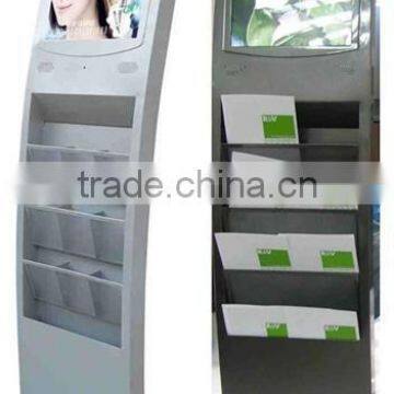 Retail POP Stand 22 Inch LED Video Display With Brochure Holder photo-4