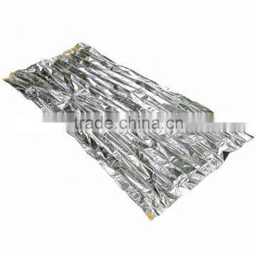 Thermal foil warming sleeping bag