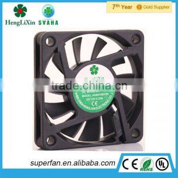 60x60x10mm 12v industrial axial fan