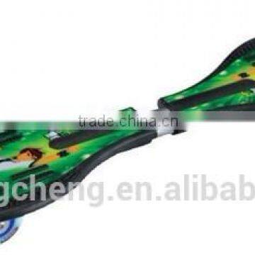 new design adult plastic drifting caster waveboard