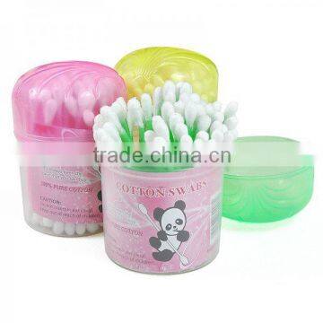 customized beautiful colored cotton swab