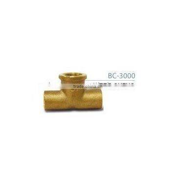 Copper fittings,Cast pressure fittings, Tee CxCxF