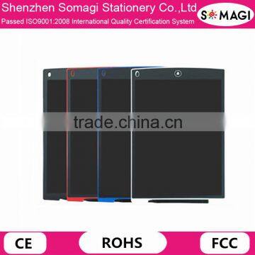 Colorful LCD Writing Board/Tablet 12 Inch Memo Pads With Lanyard Hole,Non-toxic Stylus,ABS Frame and Digital Back for School photo-6