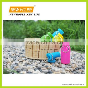 Hot BPA Free 650ml Silicone Collapsible Travel Bottles