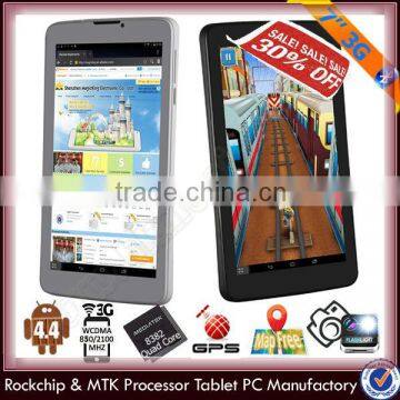 2014 New 7inch Android 4.4 MTK 8382 quad core tablet
