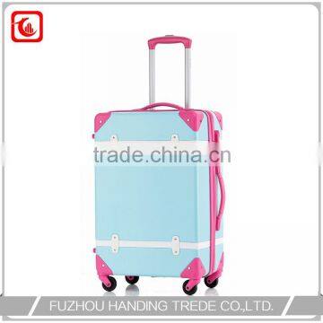 vintage sale luggage with wheel , china quality luggage custom