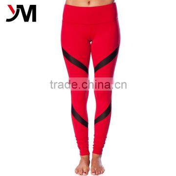 Dry Fit Yoga Apparel Moisture Wicking Gym Pants Durable Sports Leggings For Women