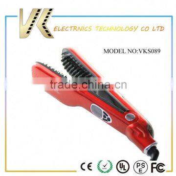 Heat Protection Spray Flat Iron Personal Hair Care Steam Hair Straightener Brush photo-3