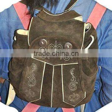 2013-1008 backpack bag, heart bag , trachten bag , bavarian bag , oktoberfest bag , oktoberfest bag