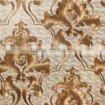 Home Decor Vinyl Wallpaper Living Room Design Decorative Wallpaper Made in China photo-3