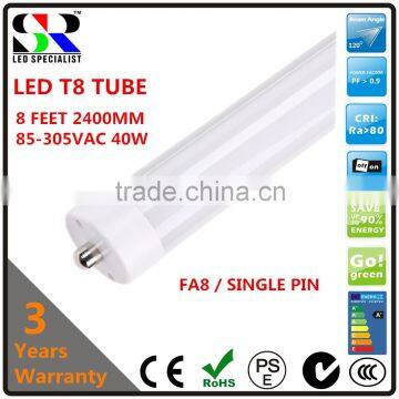 most powerful brightest 8 feet 240cm 2400mm 30W 35W 40W 45W 50W T8 led tube light