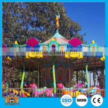 2016 Kids Amusement Parks Luxury Merry go Round Carousel for Sale photo-3