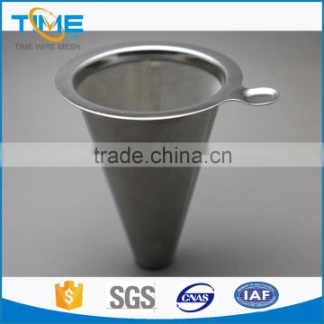 Hot sale new arrive stainless steel pour over coffee dripper