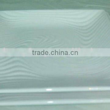 2pcs melamine plate set