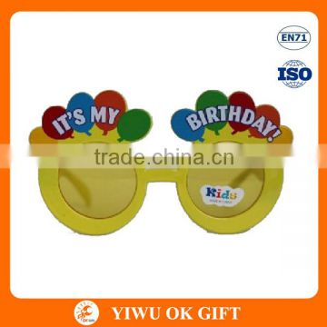 Birthday party fun glasses for kids, little feet shape cute glasses