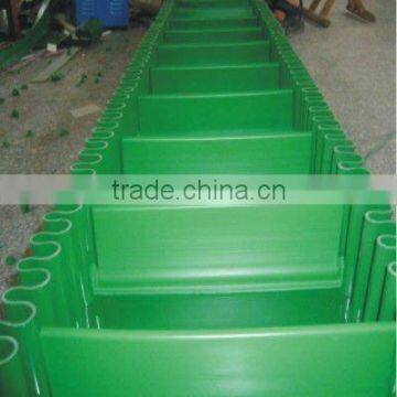 Green Rubber Sidewall Conveyor Belt