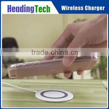 Best price wireless charger for iphone and Samsung mobile phone, 5V 1.2A wireless charger