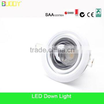 2015 New design 12W COB LED downlight Cutout 100mm