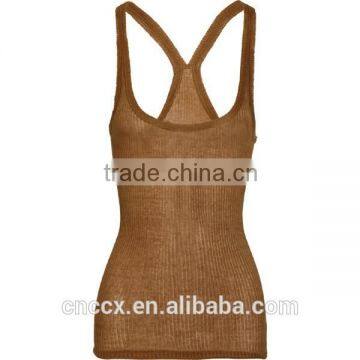 15STC2222 Sexy linen tank tops