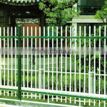 Security fence net! Decorative PVC coated zinc steel guardrail fencing/wire mesh fence (China manufacturer)