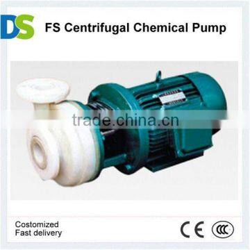 FS Corrosion Resistant Chemical Centrifugal Plastic Pump