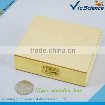 Hot sale wooden packaging box for microscope prepared slides