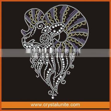 T15040001 Hot Fix Rhinestone Iron on Motif