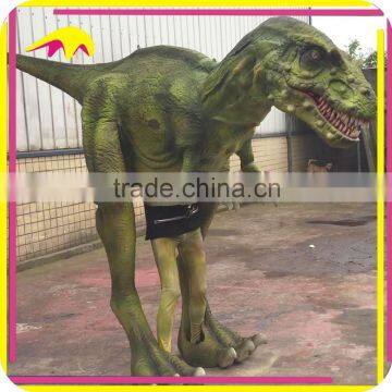 KANO0072 Life Size Handmade Animatronic Green Dinosaur Costume