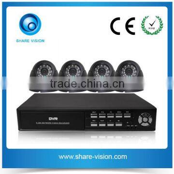 2015 best sell 4ch h.264 hdmi 1/3 cmos 700tvl waterproof dvr system