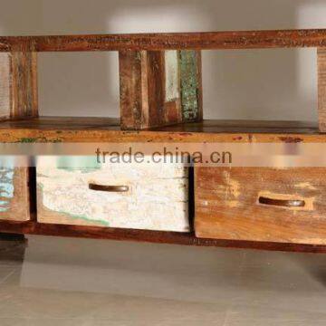 TV unit recycled-furniture- Reclaimed wood Furniture