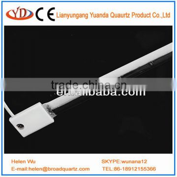 Quartz infrared heater heating tube heating element