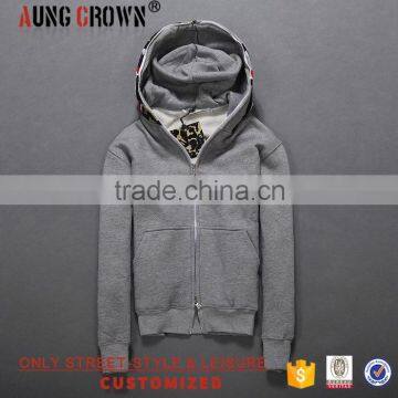 Wholesale Promotional High Quality Custom Men Hoodies Zip