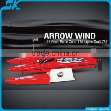 !2012 Hot and new 1:16 Arrow Wind RC Boat 757T-4017 brushless boat rc toy boat