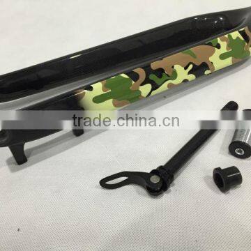 2016 Newest 15mm axle rod carbon mtb fork,29er mountain bicycle fork/disc brake fork/with nice painting carbon forks.