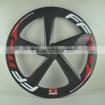 FFWD Carbon 5 Sopke Bicycle Wheels for Sale,OEM 700c Five Spoke Carbon Fiber Road Bike Wheels