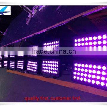 Wedding machine dmx dj ip65 72pcs 15w rgbaw led wall washer light