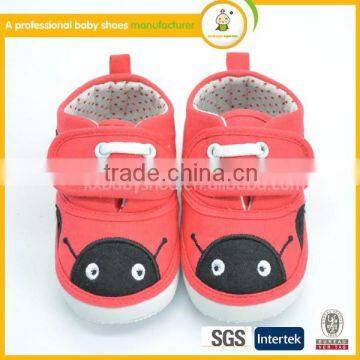 New designer export eco safe shoes red cheap baby shoes