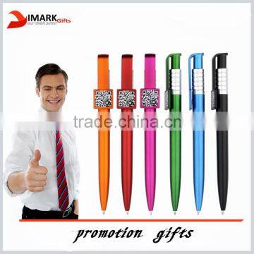 promotion QR Code Plastic Pen as Promotional Gifts