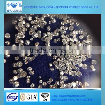 VVS VS white round brilliant cut synthetic diamonds loose