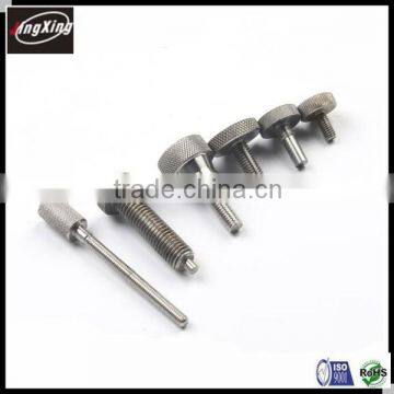 Directly factory price stainless steel knurled thumb screw M4 M6