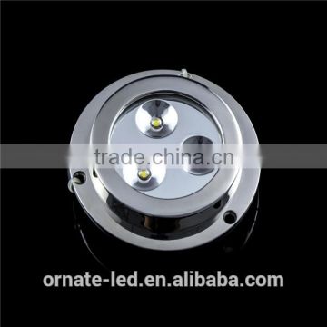 Round work light IP67 6000K led marine navigation lights/marine led light/led marine light