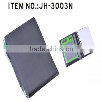 Dongguan Factory Promotional Gifts Ring Binders Portfolio, Leather Zipper Folder photo-6