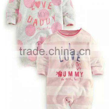 Long Sleeve Baby Rompers Love Mama Papa Boys Girls Babies Clothes Newbron Cotton Clothing One Pieces Body Suit photo-4