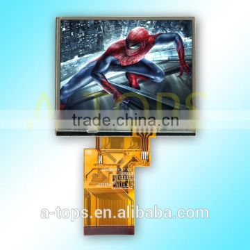 3.5" outdoor TFT LCD module with 500 brightness