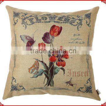 Custom Printing Accept Nature Linen Material Car Seat Cushion ,seat Cushion Cover photo-2