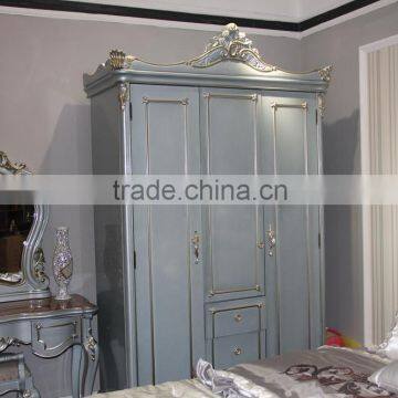 Luxury French Neoclassic Rococo European Royal Furniture Bedroom Bed Set photo-2