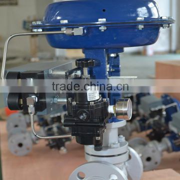 flange regulating valve with water pneumatic