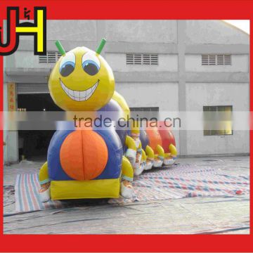 2015 new design exciting inflatable caterpillar