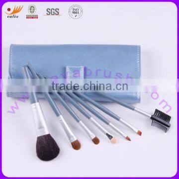 7pcs Skinny Makeup Brushes Travel Set