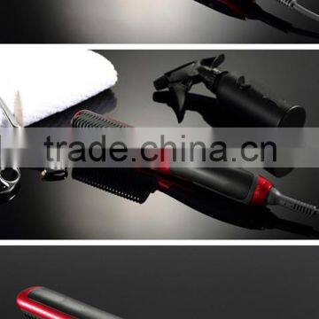 Quickly DIY Hair Straight Styling Electric Hair Straightener And Curling Brush photo-5